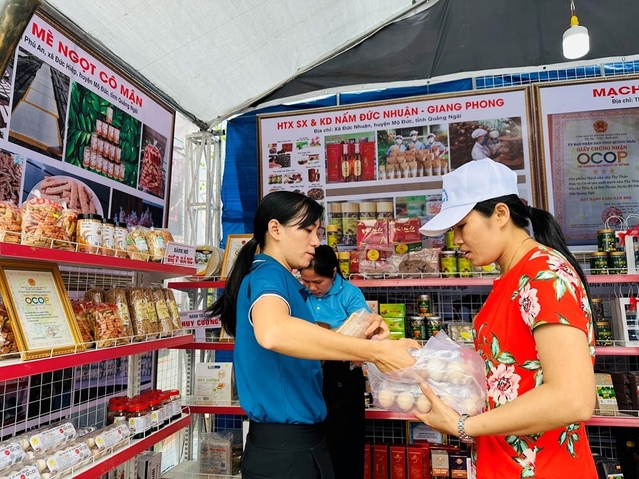 Quảng Ngãi gắn kết sản phẩm OCOP với dịch vụ du lịch nông thôn